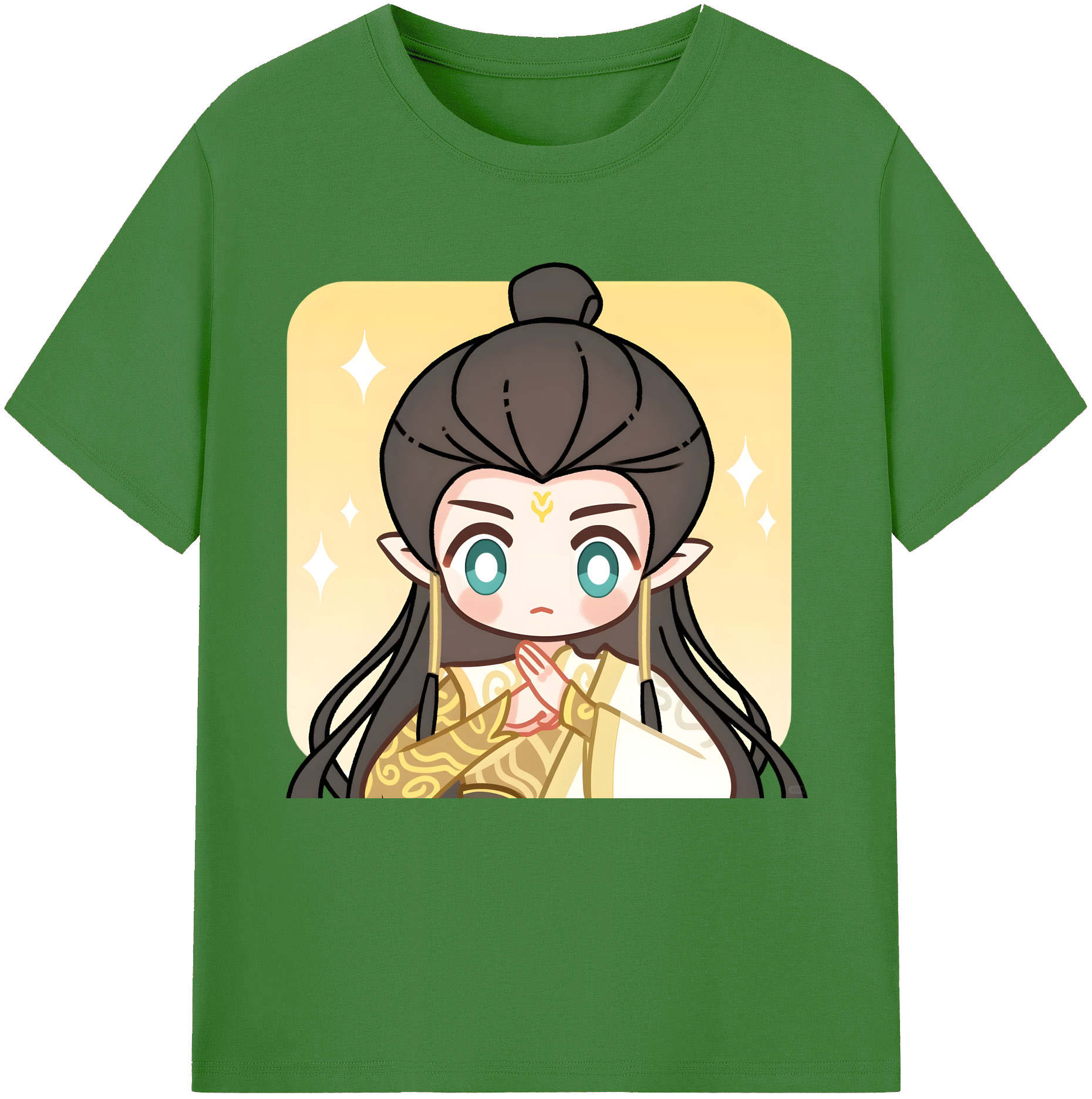 （画像用） Ne Zha 2 ナタ 魔童の大暴れ レディースカジュアルプリントTシャツ（綿100％）